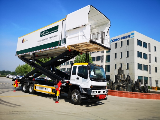 cimc de verklaarde vrachtwagen xc6000 iso9000 van de luchthavencatering